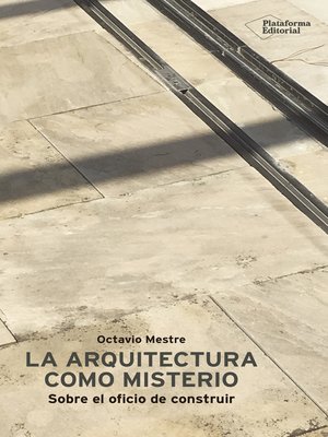 cover image of La arquitectura como misterio